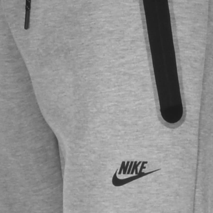 Alternative Image for ProductNike Tech Fleece Logo Jogging Bottoms Grey3
